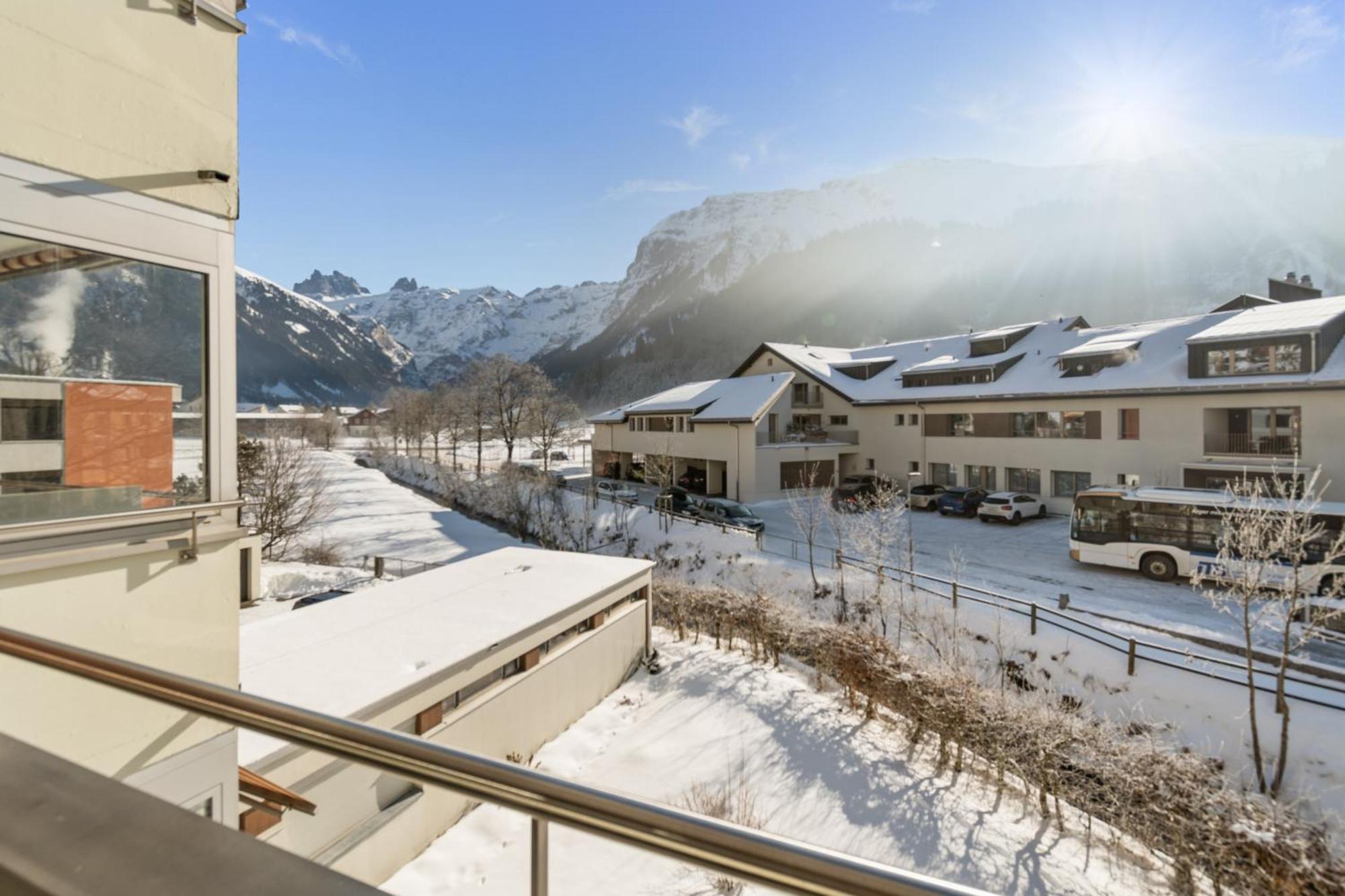 Studio Mit Bergblick Titlis, Luzern, Pilatus, See Engelberg Exteriér fotografie